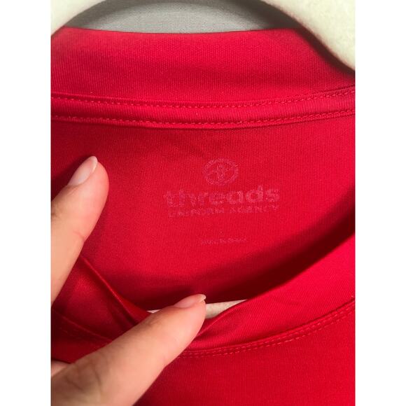 HEB Texas Red Long Sleeve Shirt Comfort Casual Work Sz L - Picture 12 of 16